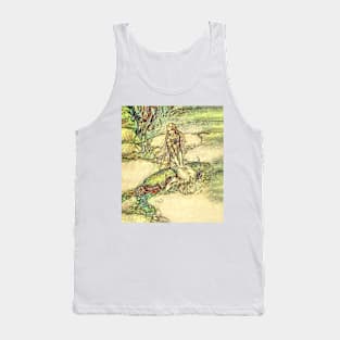 Sitting with the Fishes Tank Top